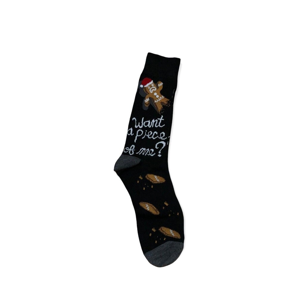Into Socks Men's "Want A Piece of Me?" Crew Socks